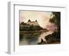 Klosterneuburg Monastery, on Danube river, Austria-Friedrich Loos-Framed Giclee Print