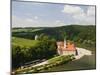 Klosterschenke Weltenburg monastery, Weltenburg, Bayern-Bavaria, Germany-Walter Bibikow-Mounted Photographic Print