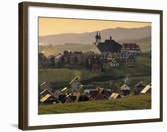 Kluszkowce, Carpathian Mountains, Poland-Walter Bibikow-Framed Photographic Print