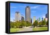 Klyde Warren Park, Dallas, Texas, United States of America, North America-Kav Dadfar-Framed Stretched Canvas