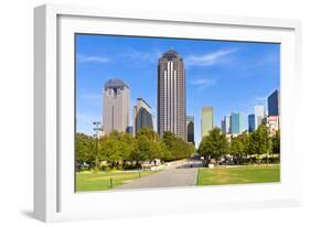 Klyde Warren Park, Dallas, Texas, United States of America, North America-Kav Dadfar-Framed Photographic Print