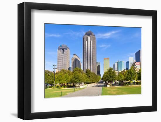 Klyde Warren Park, Dallas, Texas, United States of America, North America-Kav Dadfar-Framed Photographic Print