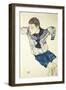 Knabe in Matrosenanzug, 1914-Egon Schiele-Framed Giclee Print