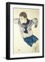 Knabe in Matrosenanzug, 1914-Egon Schiele-Framed Giclee Print