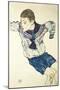 Knabe in Matrosenanzug, 1914-Egon Schiele-Mounted Giclee Print