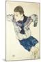 Knabe in Matrosenanzug, 1914-Egon Schiele-Mounted Giclee Print