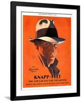 Knapp-Felt, Magazine Advertisement, USA, 1920-null-Framed Giclee Print