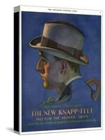 Knapp-Felt, Magazine Advertisement, USA, 1920-null-Stretched Canvas