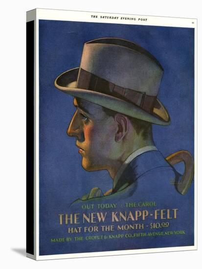 Knapp-Felt, Magazine Advertisement, USA, 1920-null-Stretched Canvas