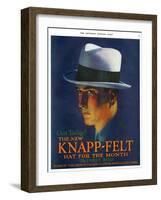 Knapp-Felt, Magazine Advertisement, USA, 1920-null-Framed Premium Giclee Print