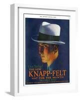 Knapp-Felt, Magazine Advertisement, USA, 1920-null-Framed Premium Giclee Print