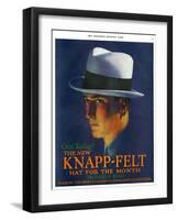 Knapp-Felt, Magazine Advertisement, USA, 1920-null-Framed Giclee Print