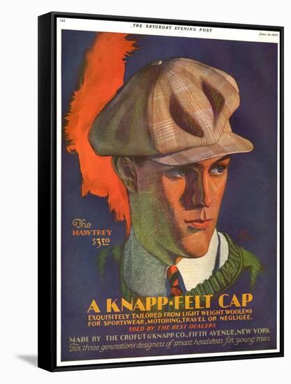 Knapp-Felt, Magazine Advertisement, USA, 1930-null-Framed Stretched Canvas