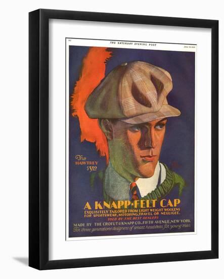 Knapp-Felt, Magazine Advertisement, USA, 1930-null-Framed Giclee Print