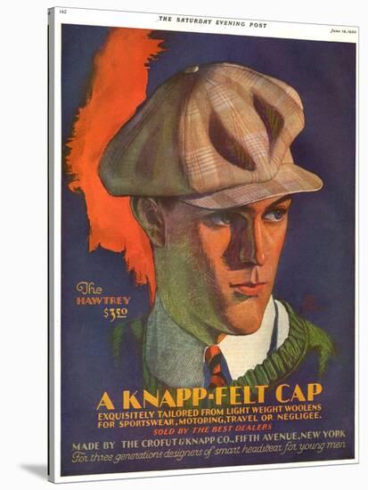 Knapp-Felt, Magazine Advertisement, USA, 1930-null-Stretched Canvas