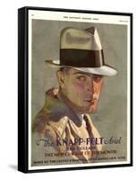 Knapp-Felt, Magazine Advertisement, USA, 1930-null-Framed Stretched Canvas
