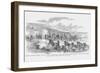 Knapp's Battery at the Battle of Cedar Mountain-Frank Leslie-Framed Art Print