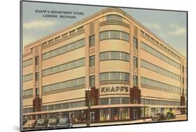 Knapps Department Store, Lansing, Michigan-null-Mounted Art Print