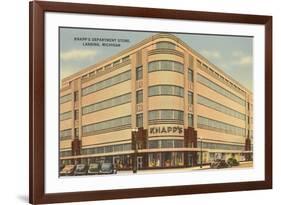 Knapps Department Store, Lansing, Michigan-null-Framed Premium Giclee Print