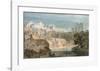 Knaresborough Castle, Yorkshire, 1797-J M W Turner-Framed Giclee Print