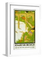 Knaresborough Guide-null-Framed Art Print