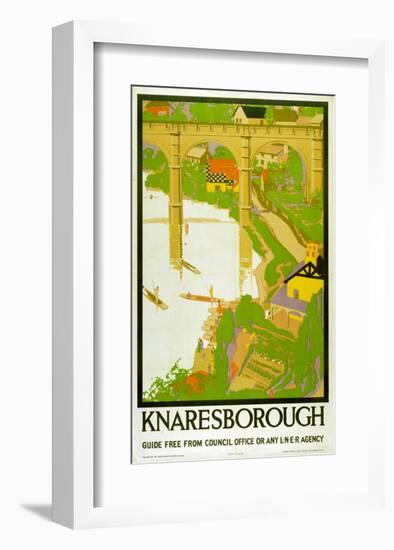 Knaresborough Guide-null-Framed Art Print