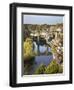 Knaresborough Viaduct and River Nidd in Autumn, North Yorkshire, Yorkshire, England, United Kingdom-Mark Sunderland-Framed Photographic Print