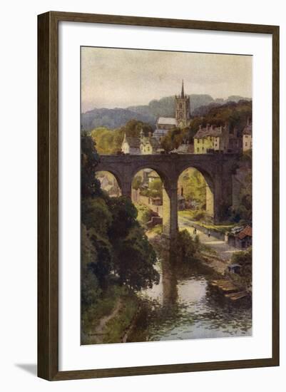 Knaresborough, Yorks-Ernest W Haslehust-Framed Art Print