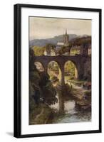 Knaresborough, Yorks-Ernest W Haslehust-Framed Art Print