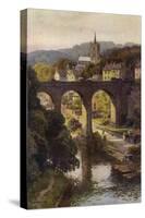 Knaresborough, Yorks-Ernest W Haslehust-Stretched Canvas