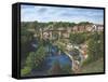 Knaresborough Yorkshire-Richard Harpum-Framed Stretched Canvas