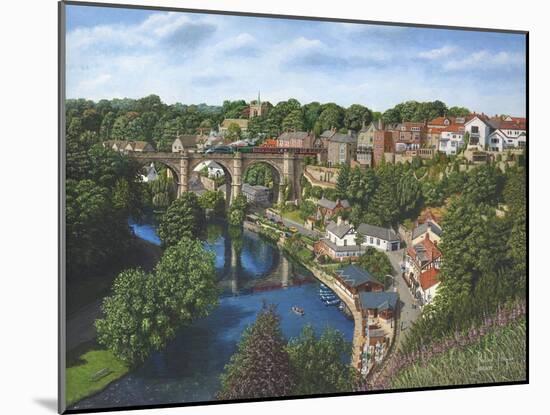 Knaresborough Yorkshire-Richard Harpum-Mounted Art Print