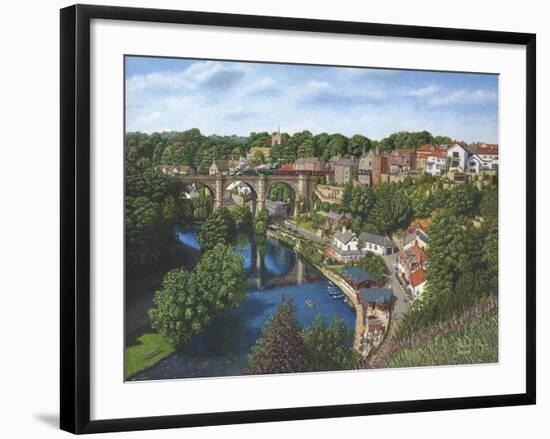 Knaresborough Yorkshire-Richard Harpum-Framed Art Print