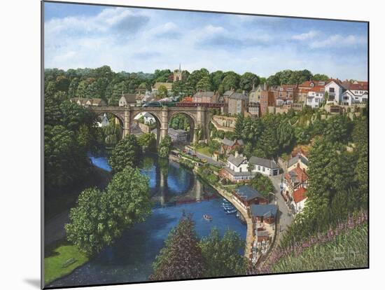 Knaresborough Yorkshire-Richard Harpum-Mounted Art Print