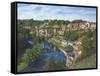 Knaresborough Yorkshire-Richard Harpum-Framed Stretched Canvas