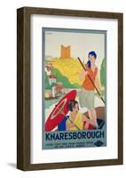Knaresborough-null-Framed Art Print