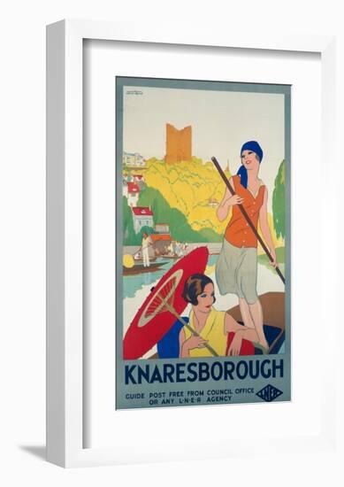 Knaresborough-null-Framed Art Print