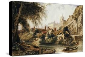 Knaresborough-Peter De Wint-Stretched Canvas