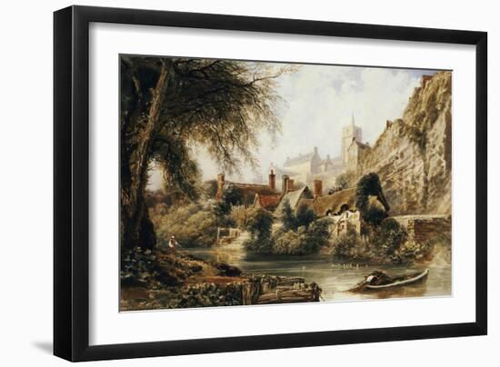 Knaresborough-Peter De Wint-Framed Giclee Print