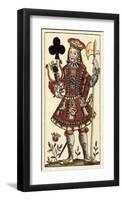 Knave of Clubs (Bauern Hochzeit Deck)-Andreas Benedictus Gobl-Framed Art Print