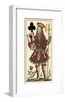 Knave of Clubs (Bauern Hochzeit Deck)-Andreas Benedictus Gobl-Framed Art Print