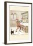 Knave of Hearts He Stole the Tarts from the Cupboard-Randolph Caldecott-Framed Art Print