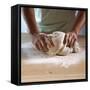 Kneading Dough-Bodo A^ Schieren-Framed Stretched Canvas