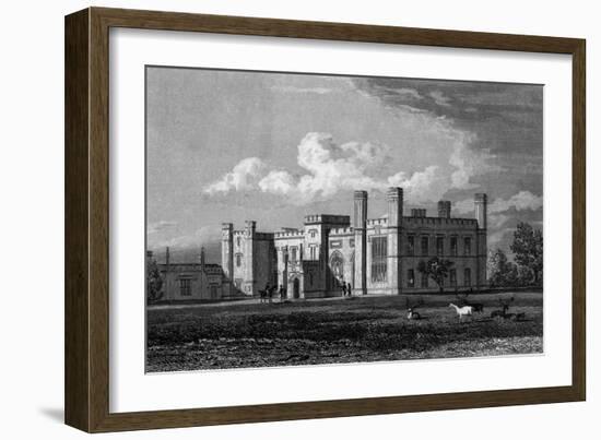 Knebworth House, Hertfordshire-null-Framed Art Print