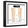 Knee Joint - Bones (Femur, Tibia, Fibula, Patella)-udaix-Framed Art Print