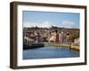 Kneeling Canoe, River Lee, Cork City, Ireland-null-Framed Photographic Print