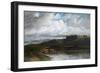 Kneeton Ford, Nottingham, on the Trent, 1884 (Oil on Canvas)-James Orrock-Framed Giclee Print