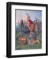 Knelt in Prayer-John Absolon-Framed Premium Giclee Print