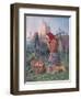 Knelt in Prayer-John Absolon-Framed Giclee Print