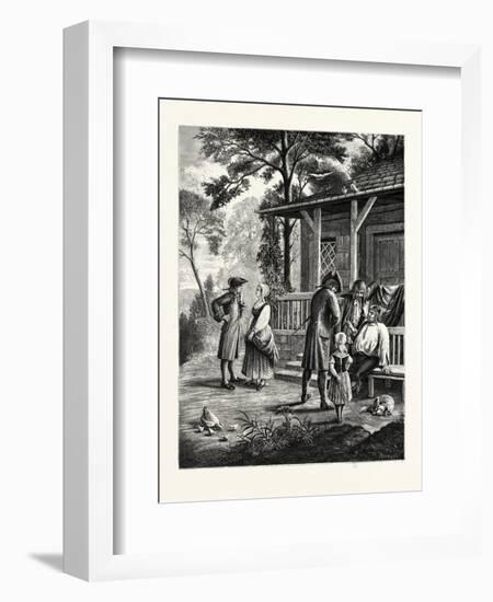 Knickerbocker Days. Knickerbocker-null-Framed Giclee Print